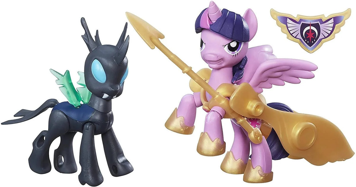 My Little Pony Guardians of Harmony Princess Twilight Sparkle V. Changeling Figures - PN00001403 Pie's Variety Store