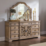 Ilana Mirror Antique Linen - 205074 Elegant AccScents