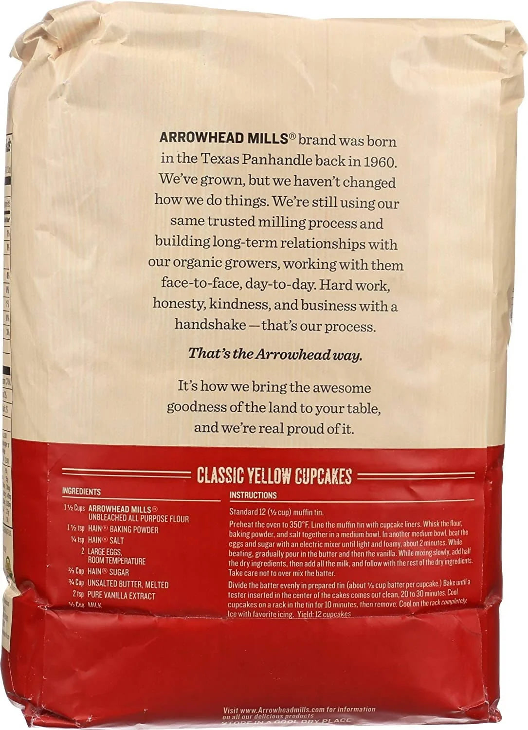 Arrowhead Mills Unbleached Flour 5lbs - 07433347251 Pie's Variety Store