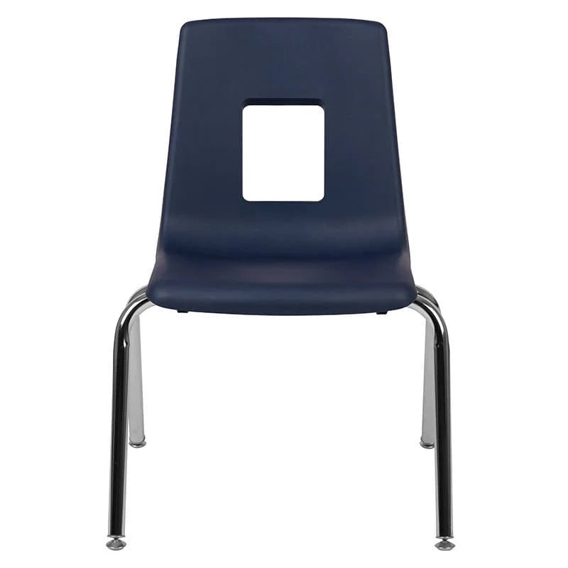 Advantage Black Student Stack School Chair - 16-inch [ADV-SSC-16BLK] Pie's Variety Store