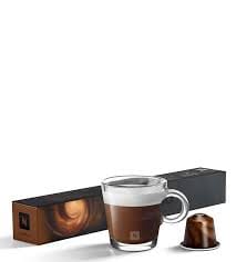 Nespresso Buenos Aires Lungo Coffee Capsules is a fragrant and balanced blend of washed Colombian Arabica that adds delicate fruit acidity and lightly fried Ugandan Robusta that adds malty cereals and sweet notes of popcorn to the mix - NESC-135-0296 Pie's Variety Store