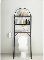 Dream Bath Over The Toilet Space Saver Black 60x33x175 cm- 20017647 MEGA
