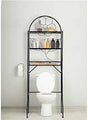 Dream Bath Over The Toilet Space Saver Black 60x33x175 cm- 20017647 MEGA
