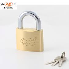 TRI - CIRCLE SOLID BRASS PAD LOCK 30MM ebuystt