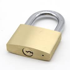 TRI - CIRCLE SOLID BRASS PAD LOCK 30MM ebuystt