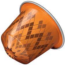Nespresso Buenos Aires Lungo Coffee Capsules is a fragrant and balanced blend of washed Colombian Arabica that adds delicate fruit acidity and lightly fried Ugandan Robusta that adds malty cereals and sweet notes of popcorn to the mix - NESC-135-0296 Pie's Variety Store