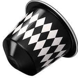 Nespresso Buenos Aires Lungo Coffee Capsules is a fragrant and balanced blend of washed Colombian Arabica that adds delicate fruit acidity and lightly fried Ugandan Robusta that adds malty cereals and sweet notes of popcorn to the mix - NESC-135-0296 Pie's Variety Store