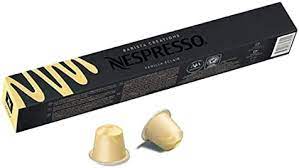 Nespresso Buenos Aires Lungo Coffee Capsules is a fragrant and balanced blend of washed Colombian Arabica that adds delicate fruit acidity and lightly fried Ugandan Robusta that adds malty cereals and sweet notes of popcorn to the mix - NESC-135-0296 Pie's Variety Store