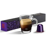 Nespresso Buenos Aires Lungo Coffee Capsules is a fragrant and balanced blend of washed Colombian Arabica that adds delicate fruit acidity and lightly fried Ugandan Robusta that adds malty cereals and sweet notes of popcorn to the mix - NESC-135-0296 Pie's Variety Store