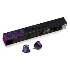 Nespresso Buenos Aires Lungo Coffee Capsules is a fragrant and balanced blend of washed Colombian Arabica that adds delicate fruit acidity and lightly fried Ugandan Robusta that adds malty cereals and sweet notes of popcorn to the mix - NESC-135-0296 Pie's Variety Store