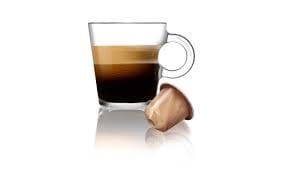Nespresso Buenos Aires Lungo Coffee Capsules is a fragrant and balanced blend of washed Colombian Arabica that adds delicate fruit acidity and lightly fried Ugandan Robusta that adds malty cereals and sweet notes of popcorn to the mix - NESC-135-0296 Pie's Variety Store