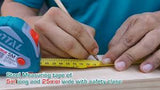 Total Heavy Duty Steel Measuring Tape 5m x 25mm (16ft)