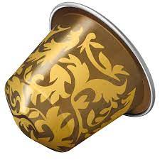 Nespresso Buenos Aires Lungo Coffee Capsules is a fragrant and balanced blend of washed Colombian Arabica that adds delicate fruit acidity and lightly fried Ugandan Robusta that adds malty cereals and sweet notes of popcorn to the mix - NESC-135-0296 Pie's Variety Store