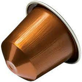 Nespresso Buenos Aires Lungo Coffee Capsules is a fragrant and balanced blend of washed Colombian Arabica that adds delicate fruit acidity and lightly fried Ugandan Robusta that adds malty cereals and sweet notes of popcorn to the mix - NESC-135-0296 Pie's Variety Store