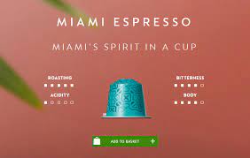 Nespresso Buenos Aires Lungo Coffee Capsules is a fragrant and balanced blend of washed Colombian Arabica that adds delicate fruit acidity and lightly fried Ugandan Robusta that adds malty cereals and sweet notes of popcorn to the mix - NESC-135-0296 Pie's Variety Store