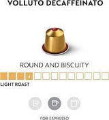 Nespresso Buenos Aires Lungo Coffee Capsules is a fragrant and balanced blend of washed Colombian Arabica that adds delicate fruit acidity and lightly fried Ugandan Robusta that adds malty cereals and sweet notes of popcorn to the mix - NESC-135-0296 Pie's Variety Store