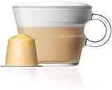 Nespresso Buenos Aires Lungo Coffee Capsules is a fragrant and balanced blend of washed Colombian Arabica that adds delicate fruit acidity and lightly fried Ugandan Robusta that adds malty cereals and sweet notes of popcorn to the mix - NESC-135-0296 Pie's Variety Store