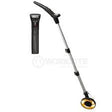 Worksite Digital Display Measuring Wheel  with Pistol Grip. Balanced In-Line Design. Tri-Fold Handle with Pistol Grip. Sealed roller bearings; Hi-traction tire. Measures to 32