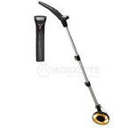 Worksite Digital Display Measuring Wheel  with Pistol Grip. Balanced In-Line Design. Tri-Fold Handle with Pistol Grip. Sealed roller bearings; Hi-traction tire. Measures to 32