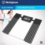 Westinghouse Electronic Bathroom Scale Black With dots-WHSWD1K2 MEGA