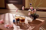 Nespresso Buenos Aires Lungo Coffee Capsules is a fragrant and balanced blend of washed Colombian Arabica that adds delicate fruit acidity and lightly fried Ugandan Robusta that adds malty cereals and sweet notes of popcorn to the mix - NESC-135-0296 Pie's Variety Store