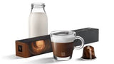 Nespresso Buenos Aires Lungo Coffee Capsules is a fragrant and balanced blend of washed Colombian Arabica that adds delicate fruit acidity and lightly fried Ugandan Robusta that adds malty cereals and sweet notes of popcorn to the mix - NESC-135-0296 Pie's Variety Store