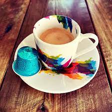 Nespresso Buenos Aires Lungo Coffee Capsules is a fragrant and balanced blend of washed Colombian Arabica that adds delicate fruit acidity and lightly fried Ugandan Robusta that adds malty cereals and sweet notes of popcorn to the mix - NESC-135-0296 Pie's Variety Store