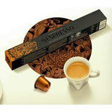 Nespresso Buenos Aires Lungo Coffee Capsules is a fragrant and balanced blend of washed Colombian Arabica that adds delicate fruit acidity and lightly fried Ugandan Robusta that adds malty cereals and sweet notes of popcorn to the mix - NESC-135-0296 Pie's Variety Store