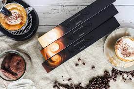 Nespresso Buenos Aires Lungo Coffee Capsules is a fragrant and balanced blend of washed Colombian Arabica that adds delicate fruit acidity and lightly fried Ugandan Robusta that adds malty cereals and sweet notes of popcorn to the mix - NESC-135-0296 Pie's Variety Store