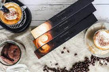 Nespresso Buenos Aires Lungo Coffee Capsules is a fragrant and balanced blend of washed Colombian Arabica that adds delicate fruit acidity and lightly fried Ugandan Robusta that adds malty cereals and sweet notes of popcorn to the mix - NESC-135-0296 Pie's Variety Store