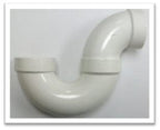 PVC Trap S/Joint Plain DWV White MEGA