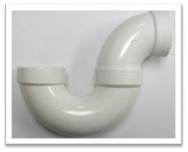 PVC Trap S/Joint Plain DWV White MEGA