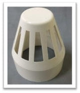 PVC Vent Cap DWV White MEGA