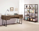 Analiese 4-Drawer Writing Desk Antique Nutmeg - 800999 Pie's Variety Store