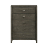 Serenity 5-Drawer Chest Mod Grey - 215845 Pie's Variety Store