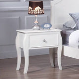 Dominique Twin Panel Bed White 4PC Set - SET4PC400561T Pie's Variety Store