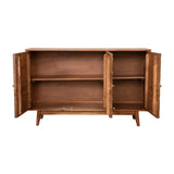 Rectangular 3-Door Accent Cabinet Natural - 953435 Pie's Variety Store