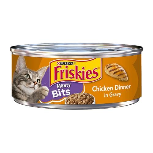 Friskies. Canned cat food: 24 Pack/16 lb/156 g / Friskies / 924838/ Purina Friskies - Adult Meal Set