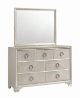 Salford Rectangular Mirror Metallic Sterling - 222724 Pie's Variety Store