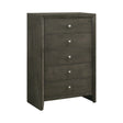 Serenity 5-Drawer Chest Mod Grey - 215845 Pie's Variety Store