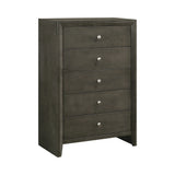 Serenity 5-Drawer Chest Mod Grey - 215845 Pie's Variety Store