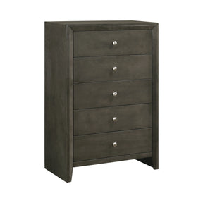 Serenity 5-Drawer Chest Mod Grey - 215845 Pie's Variety Store