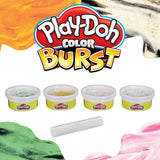 Play-Doh Color Burst Ice Cream Themed Pack of 4 Colors