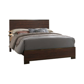 Edmonton Eastern King Panel Bed Rustic Tobacco - 204351KE Pie's Variety Store