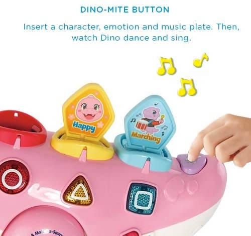 Vtech Learn & Dance Dino Pink - 80-518753 Pie's Variety Store