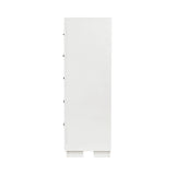 Jessica 5-Drawer Chest White - 202995 Pie's Variety Store