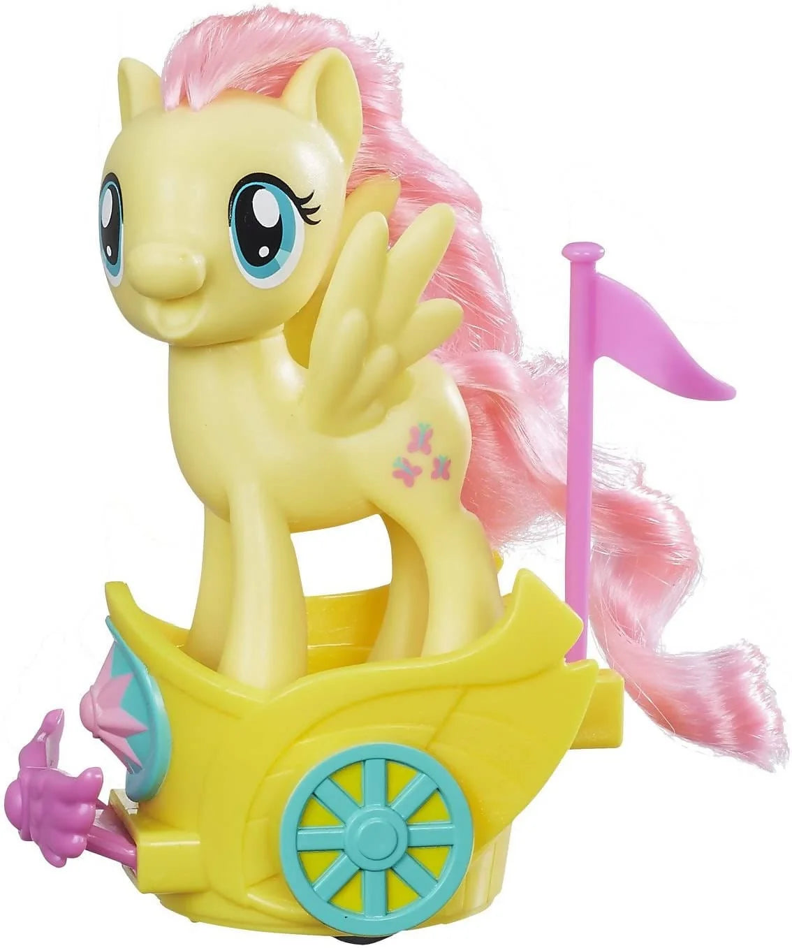 My Little Pony Fluttershy Royal Spin-Along Chariot - PN00003174 Pie's Variety Store
