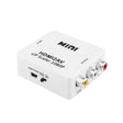HDMI To 3 RCA Adapter HDMI2AV HDMI 2 AV HDMI To AV Cvbs S-Video Adapter Converter Box 1080P 60Hz High Quality - HDMI3RCA2AV Pie's Variety Store
