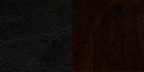 HERCULES Series Ladder Back Walnut Wood Restaurant Barstool - Black Vinyl Seat [XU-DGW0005BARLAD-WAL-BLKV-GG] Pie's Variety Store
