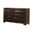 Jaxson 8-Drawer Rectangular Dresser Cappuccino - 203483 Pie's Variety Store